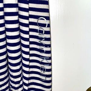Calvin Klein navy & white stripe soft infinity